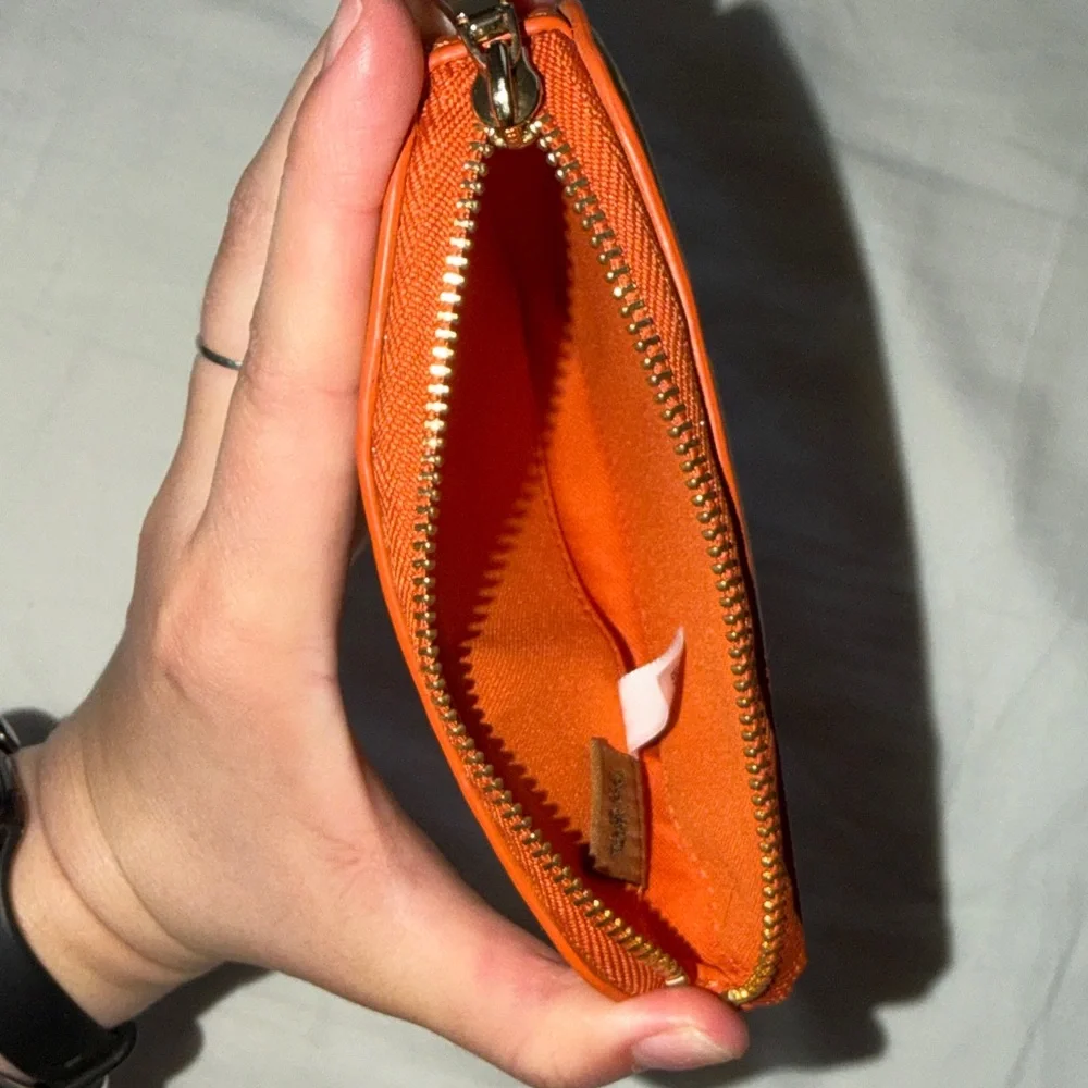 Coach Halloween Candy Corn Leather Coin Pouch - Picture 4 of 8
